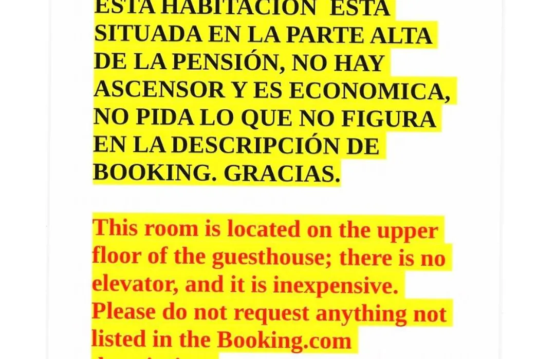 Pensión LF - No Fumadores - Sin Ascensor-1