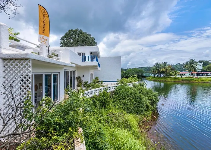 Villa: Saffronstays Kairos Athena, Karjat - Greek Style Pool Villa Near Camp Max