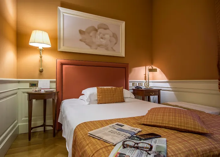 In Luxury hotels Corona D'Oro 1890