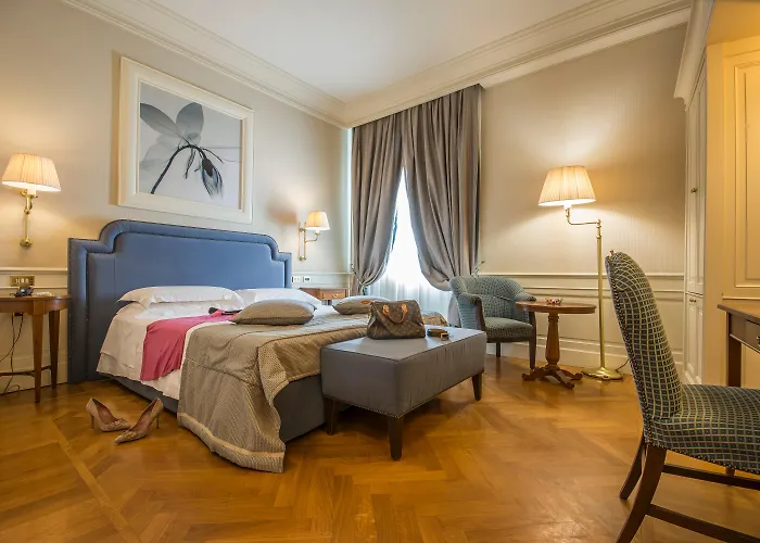 In Luxury hotels Corona D'Oro 1890