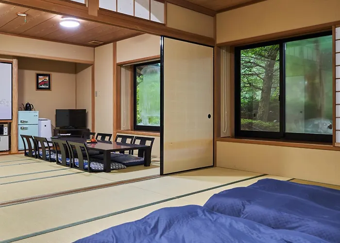 Pet Friendly hotel: Ajisai Onsen Ryokan - Award Winning Private Open Air Onsen