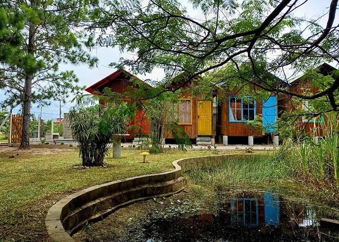 Recanto Cabanas vermelha