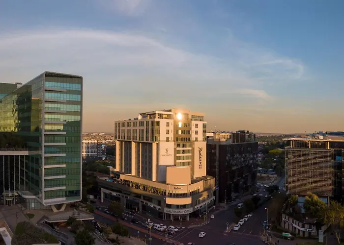 Hotels with a view Radisson Blu Gautrain , Sandton Johannesburg