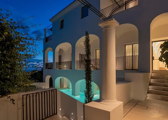 Hotel com vista: Villa Certosa Boutique Hotel Capri