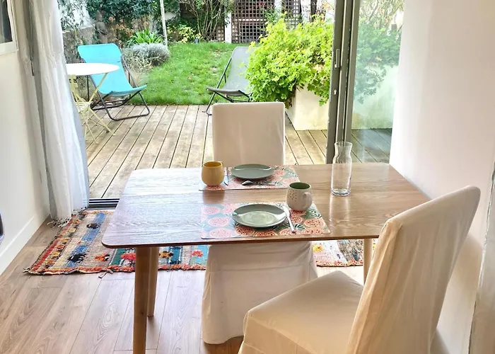 Chambre Au Calme Sur Jardin Avec Terrasse