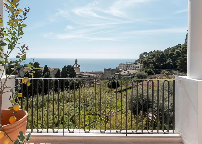 Hotel com vista: Villa Certosa Boutique Hotel Capri