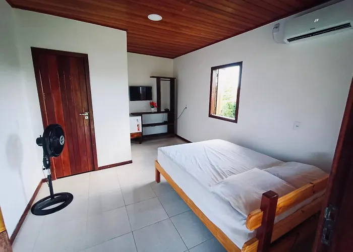 Boipeba Apartamento GREEN com varanda e cozinha ao ar livre