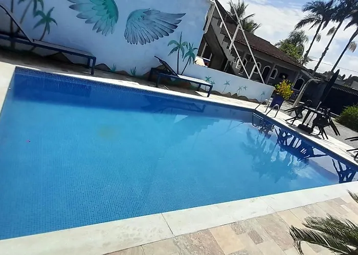 Pousada Sossego Com Piscina Em Bertioga