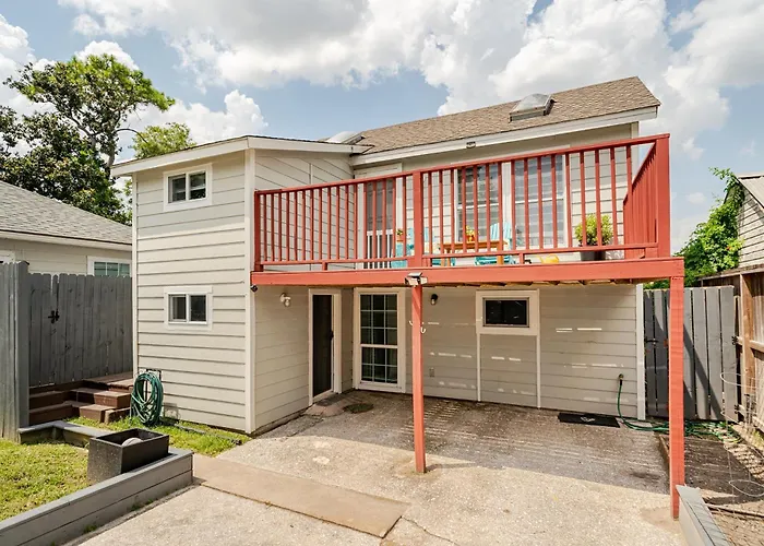 Juniper Cottage 2Br Guesthouse With Balcony Near Downtown Houston