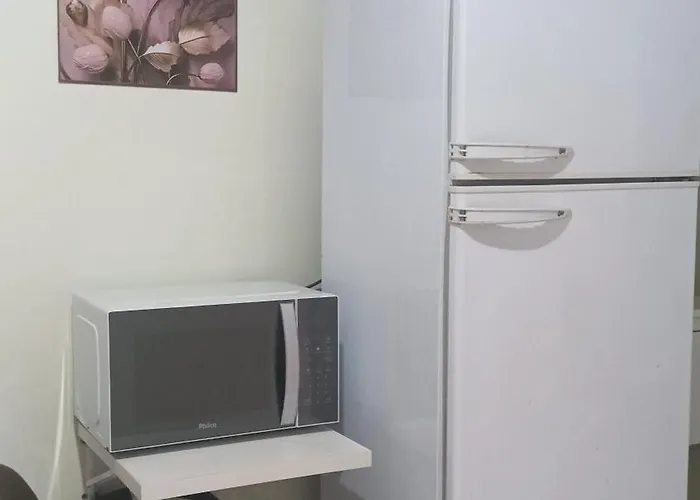 Pousada santos 1, kitnet confortável com ar condicionado