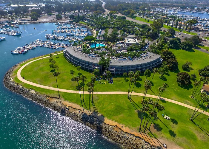 Romantic hotel: The Dana On Mission Bay