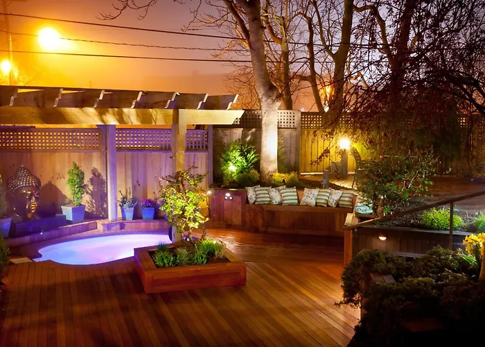 Jacuzzi hotel: Crowne Pointe Historic Inn Adults Only