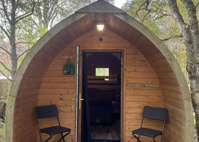 Pet Friendly hotel: Pine Marten Bar Glenmore Pods