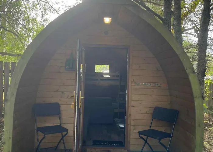 Pet Friendly hotel: Pine Marten Bar Glenmore Pods