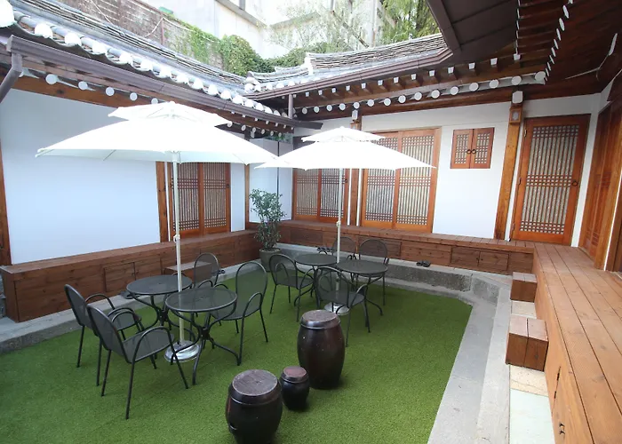 Romantic hotel: Bibimbap Hanok Guesthouse Insadong
