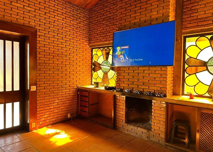 Suíte king com ar condicionado
