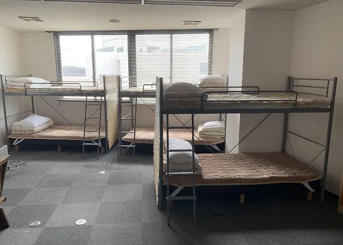 4人で一緒に熊本の中心地の最も広く安価な部屋 Kdy Stay