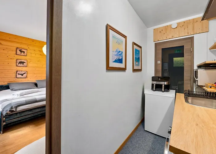 Studio Apartment In Swiss Chalet - Garden Views Of Mont Blanc