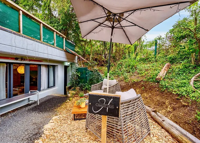 Studio Apartment In Swiss Chalet - Garden Views Of Mont Blanc