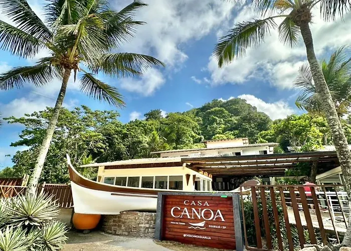  Pousada Casa Canoa - Pé na Areia&Alta Gastronomia