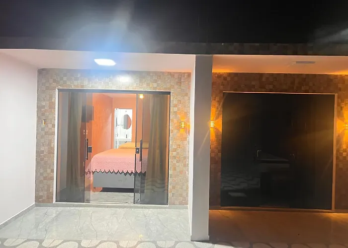 Quartos privativos separados da casa