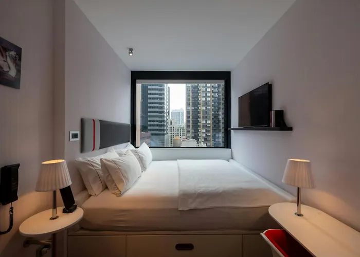 Romantic hotel: Citizenm New York Times Square