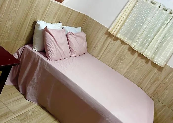 Ametista Hospedagem Quarto banheiro privativo fora do quarto