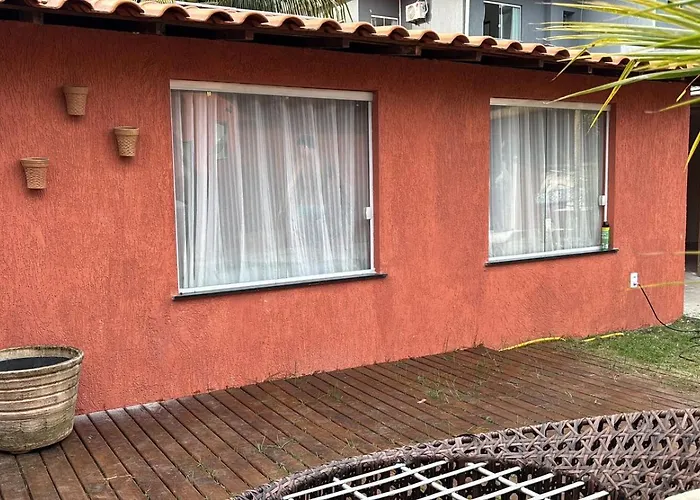 Suite completa com área verde