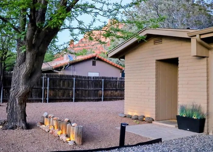 Chapel Of The Holy Cross Wellness Retreat, Red Rock Views, Trail Proximity, On Site Services, Quiet, Central Location
