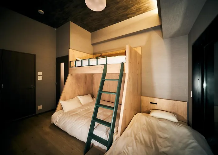 Rakuten Stay Fukuoka Yakuin Bunk Bed Triple Room