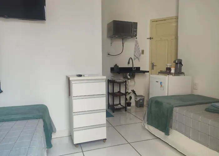 Quarto Privativo com ar condicionado no centro