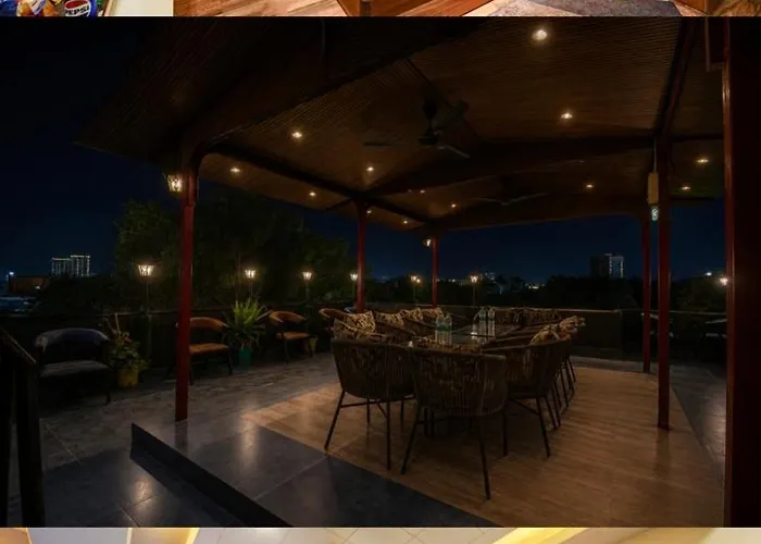 Hotel Le Grand Roof Top Restaurant - Walk-In From Rk Ashram Metro Station